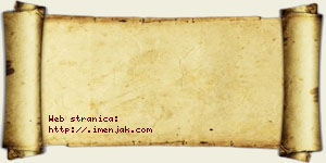 Lana Vranjković vizit kartica